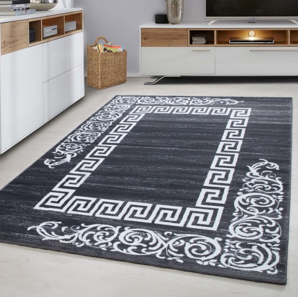 Miami Designer Modern Grey Rug